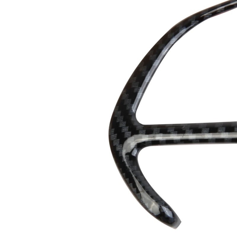 Carbon Fiber Steering Wheel Interior Cover Trim For Chrysler Pacifica