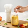 Restaurantware Basic Nature 8.3 Inch Disposable Straws 100 Sustainable Straws