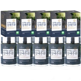 Organic Maru freeze-dried organic cabbage pills, 5 bottles of 100g / 유기농마루 동결건조공법 유기농 양배추환 100g 5병