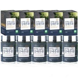 Organic Maru freeze-dried organic cabbage pills, 5 bottles of 100g / 유기농마루 동결건조공법 유기농 양배추환 100g 5병