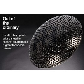 Meinl Percussion Original Spark Shaker - Flat, Curved Shaker - Musical Instrument - Steel, Chrome (SH16)