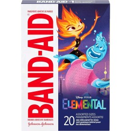 Band-Aid Adhesive Bandages for Minor Cuts & Scrapes Disney's Elemental 20 Count