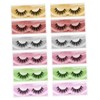 Healeved 12pairs False Eyelashes Thick and Flared Natural Look Grafting