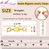 AD Beads Double Magnetic Jewelry Clasps and Closures14K Gold and