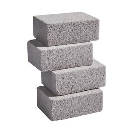 Magiin 4 Pack Grill Cleaning Brick, Pumice Cleaning Block for Barbecue Kitchen Restaurant Flat Top Grills Cleaning