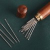 Leather Big Eye Needles, 20Pieces Leather Needles Large Eye Needles