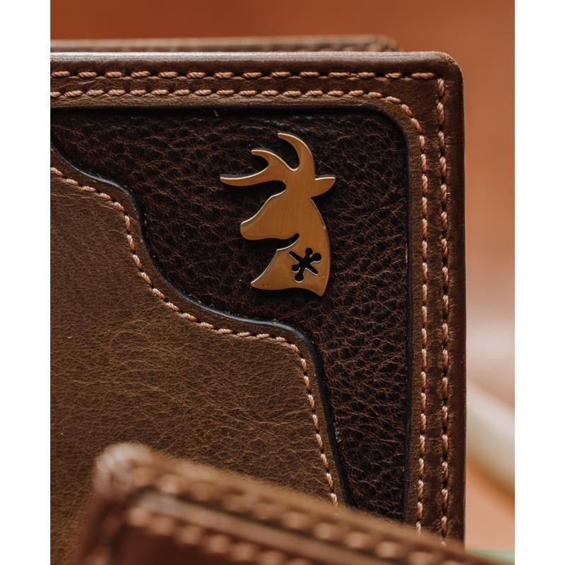 House of Jack Co Deer Ornament Long Bifold Wallet