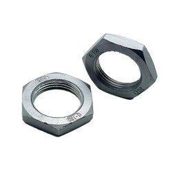 2pcs Locknut 1" NPT Stainless Steel Lock Nut O-Ring Groove Pipe Fitting