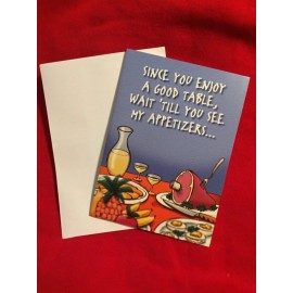 Naughty Greeting Card Funny Humor Sarcastic Joke Christmas Thanksgiving Day