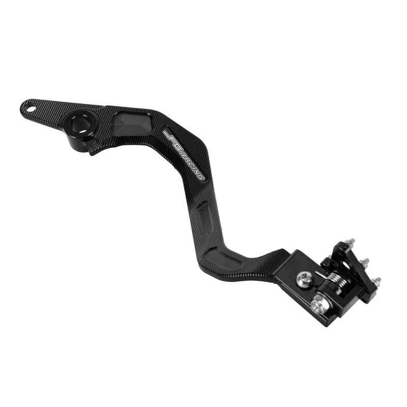 JFG RACING Motorcycle Folding Rear Brake Pedal Foot Lever CNC