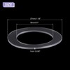 PATIKIL Nylon Flat Washers 18mm ID, 27mm OD, 1mm Thick