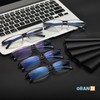 ORANZI Reading Glasses Men - Blue Light Readers for Computer