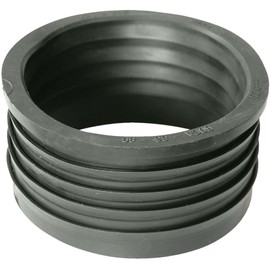 FERNCO P44U-405 Bushing, 4" by 4", Black