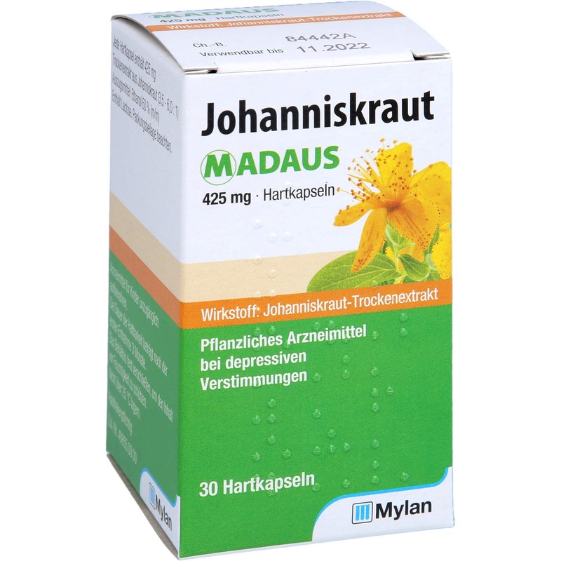 John's herb Madaus 425 mg hard capsules