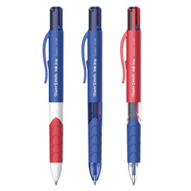 Paper Mate InkJoy Quatro Retractable Ballpoint, Medium Point, Assorted Standard Colours, 2 + 1 Pack
