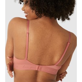 Victoria's Secret Pink Wear Everywhere Wireless T Shirt Bra, Lightly Lined, Smoothing, Bras for Women, Pink (38DD)