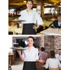 Server Aprons,Waterproof Waitress Aprons bulk Heavy Duty Kitchen Aprons with