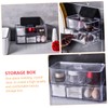 Ciieeo Bathroom Wall Mounted Cosmetic Storage Box Nail Organizer for