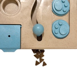 fouFIT Hide n Seek Multi-Play Busy Board Puzzle Treat Dispensing Toy for Dogs