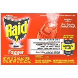 Raid Concentrated Deep Reach Fogger (Pack - 2)