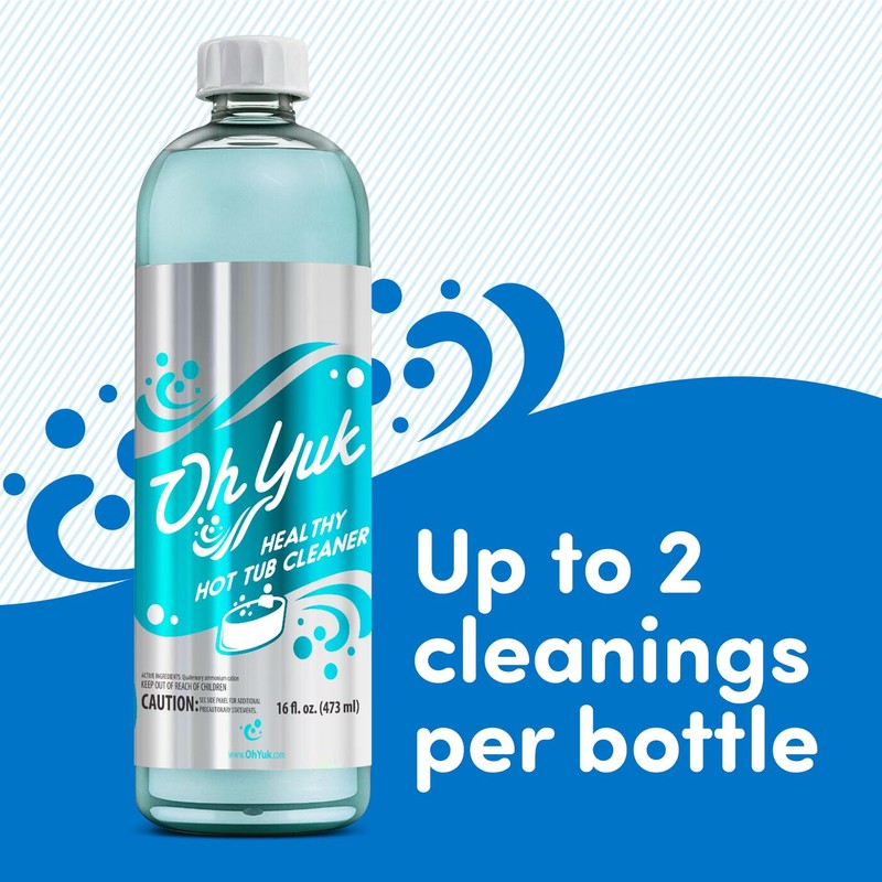 Oh Yuk Healthy Hot Tub Cleaner, The Most Effective Hot