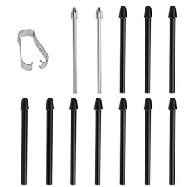 Flintronic Replacement Pen Tips for Remarkable Marker Stylus, 12 Pieces Remarkable 2 Pen, Pen Tips for Remarkable 2 Paper Tablet Marker, Replacement Tips with Tip Removal Tool