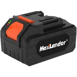 MAXLANDER 4.0Ah Lithium Rechargeable Battery, 20V Battery (Not Compatible with Cordless Snow Shovels and Cordless Snow Blowers)