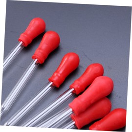 Baluue 10 Pcs Droppers Liquid Dropper Equipment and Supplies Calibrated Glass Dropper Eye Dropper Transfer Dropper Turkey Oil Dropper Pipette Dropper Paint Essential Oil