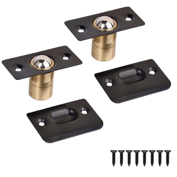 2 Pack Closet Door Ball Catch Adjustable Ball Catch Cabinet