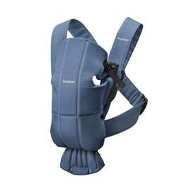 BabyBjörn Mini Woven Baby Carrier Indigo Blue