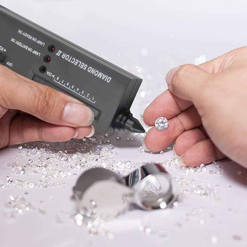 Diamond Tester Professional, High Accuracy Jewelry Diamond Tester Pen, Electronic