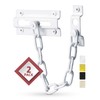 Jack N’ Drill Chain Door Guard with Lock - 2