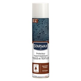STARWAX Fabric and Textile Waterproofing Protector - 300ml - Protects Against Common Stains - Indoor and Outdoor Use - Invisible Protection - Pearling Effect