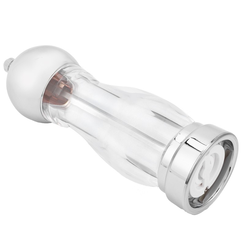 Salt Pepper Grinder Manual Seasoning Mill Shaker Round Acrylic Spice