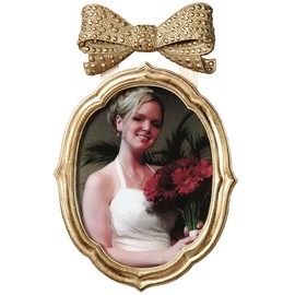 Touch of Class Bow Gold Large Photo Frame 8 x 10