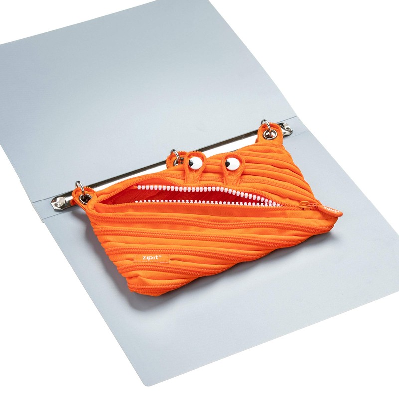 Zipit ZTM3R-GE-1 Monster 3 Ring Pouch - Orange