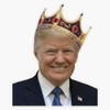 King Trump Sticker Vinyl Decal Bumper Sticker 5"