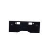 Perfit Liner New Replacement Parts Front Black Bumper License Bracket