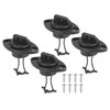 X AUTOHAUX Pack of 4 Kayak Drain Plug Kit Boat