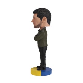 Royal Bobbles Volodymyr Zelenskyy Bobblehead, Premium Polyresin Lifelike Figure, Unique Serial Number, Exquisite Detail
