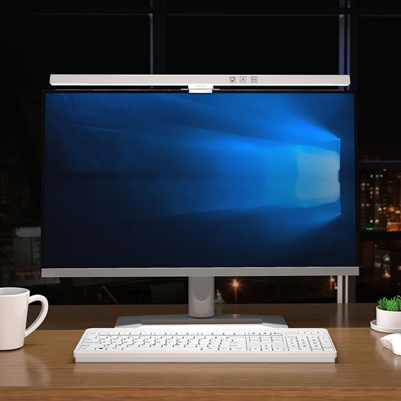 Computer Monitor Light Bar Reduce Eye Fatigue Touch Control LED