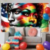 Juneteenth Photo Backdrop Happy Juneteenth Banner Pan African American 19th