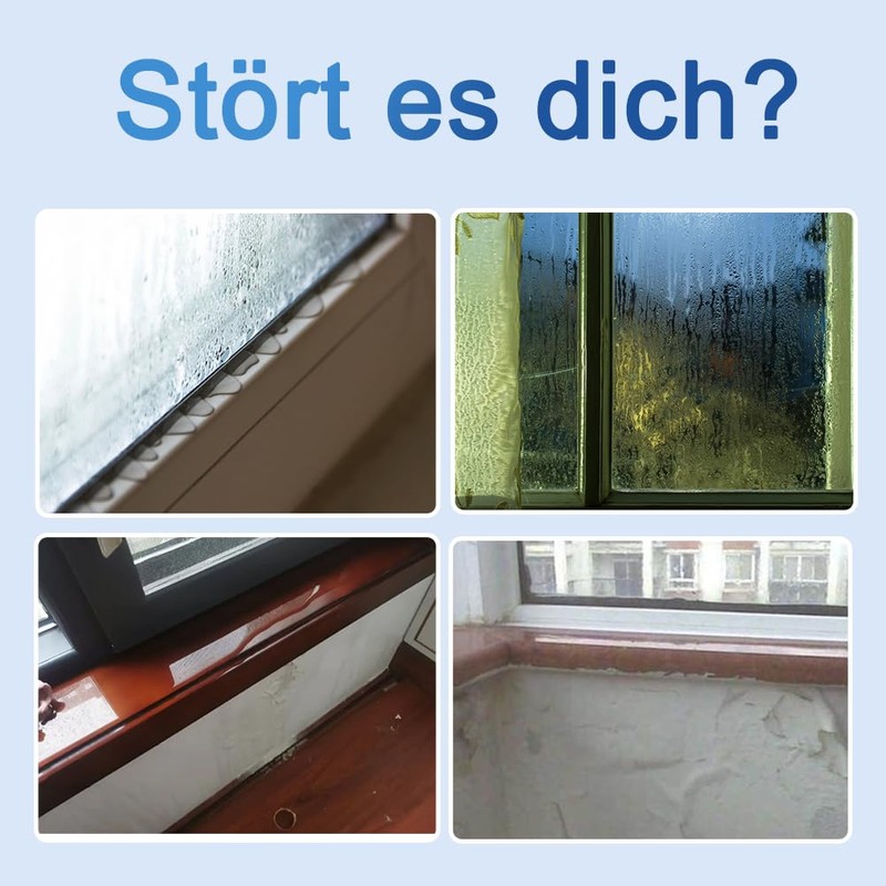 FuKuEn Window Condensation Absorber Anti Condensation Moisture Absorber Felt Strips