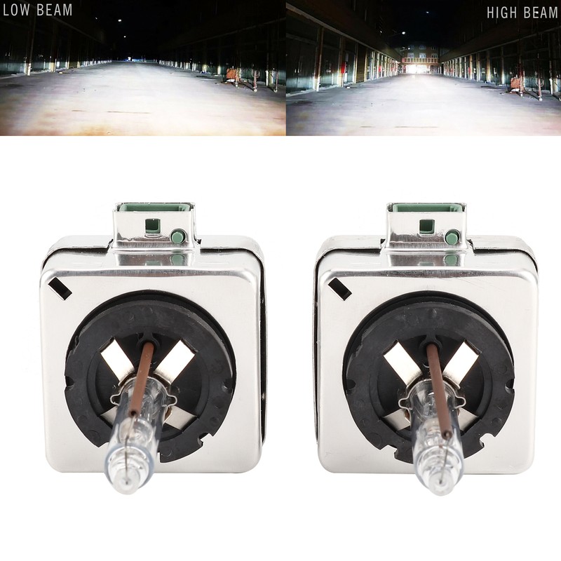 Pair Universal HID Xenon Bulb for Front Fog Lamp Headlight