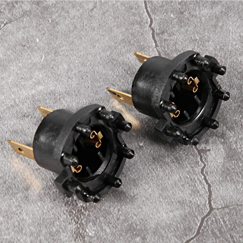 1 Pair Car H7 Headlight Bulb Holder Adapter Car H7