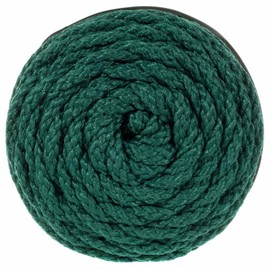 Craft County Bonnie - Cuerda de Manualidades de 6 mm, para macramé y Otras Manualidades, carretes de 100 Yardas (Bosque)