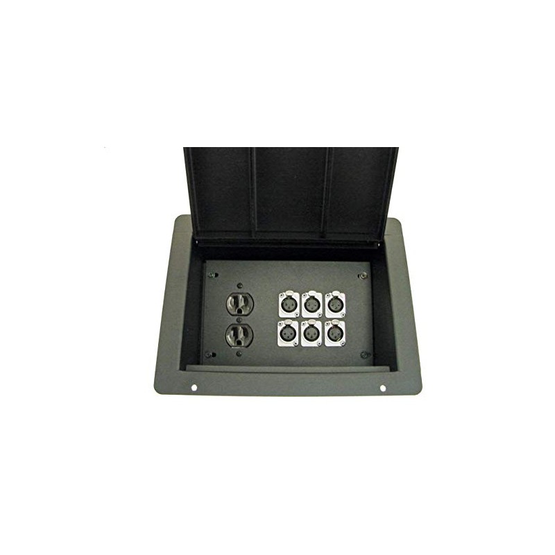usbargainsound ProCraft Pro Audio Recessed Floor Pocket Box AC Duplex