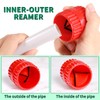 4 Pieces 4 in 1 Copper Tubing Brush 1/2 in