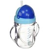 Kidsme Tritan Sippy - Taza con pajita pesada, color azul