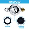 NUSET 2895-3 Water Faucet Lock - Water Spigot Lock for
